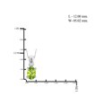 thumbnail image 4 of JewelersClub 1/2 Carat T.G.W. Peridot And White Diamond Accent Sterling Silver Pendant, 18", 4 of 4