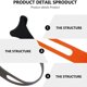 thumbnail image 4 of Mask Strap Extender Silicone Accessory for Comfortable Fit 3Pcs Pack, 4 of 5