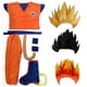 thumbnail image 5 of 2022 Halloween Navidad niño adulto Z ropa traje Goku Cosplay disfraces Top/pantalón/cinturón/cola/muñeca/peluca para disfraz de Purim, 5 of 5