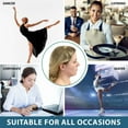 thumbnail image 5 of Popular Life Scarlett Durable and Invisible Hair Nets, Medium, Brown (Pack of 20), 5 of 5