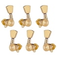thumbnail image 3 of Clavijas de Afinación de Cuerdas de Bloqueo de Guitarra de 6 Piezas, Cabezal de Dorado - 3L3R CUTICAT Afinadores de botones de cuerda de guitarra, 3 of 8