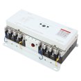 thumbnail image 4 of Interruptor De Transferencia Automática De Doble Potencia, 2 En 1 Salida CB Tipo De Aislamiento ATS Generador Interruptor De Transferencia Circuito Controlador Rápido 4P AC 400V 125A Para Fábricas, Ce, 4 of 8