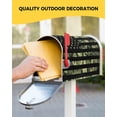 thumbnail image 5 of Camouflage American Flag Magnetic Mailbox Cover - Patriotic Green Camouflage USA Flag Mailbox Covers Standard Size 21x18inch Polyester Mailbox Wraps Cover for Home Garden Outdoor Decoration, 5 of 6