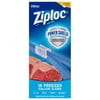 Ziploc Brand Slider Freezer Gallon Bags with Power Shield Technology, 18 Count, Pack of 4 (72 Total Bags)