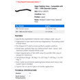 thumbnail image 2 of Upper Radiator Hose - Compatible with 1987 - 1988 Chevy Camaro, 2 of 2