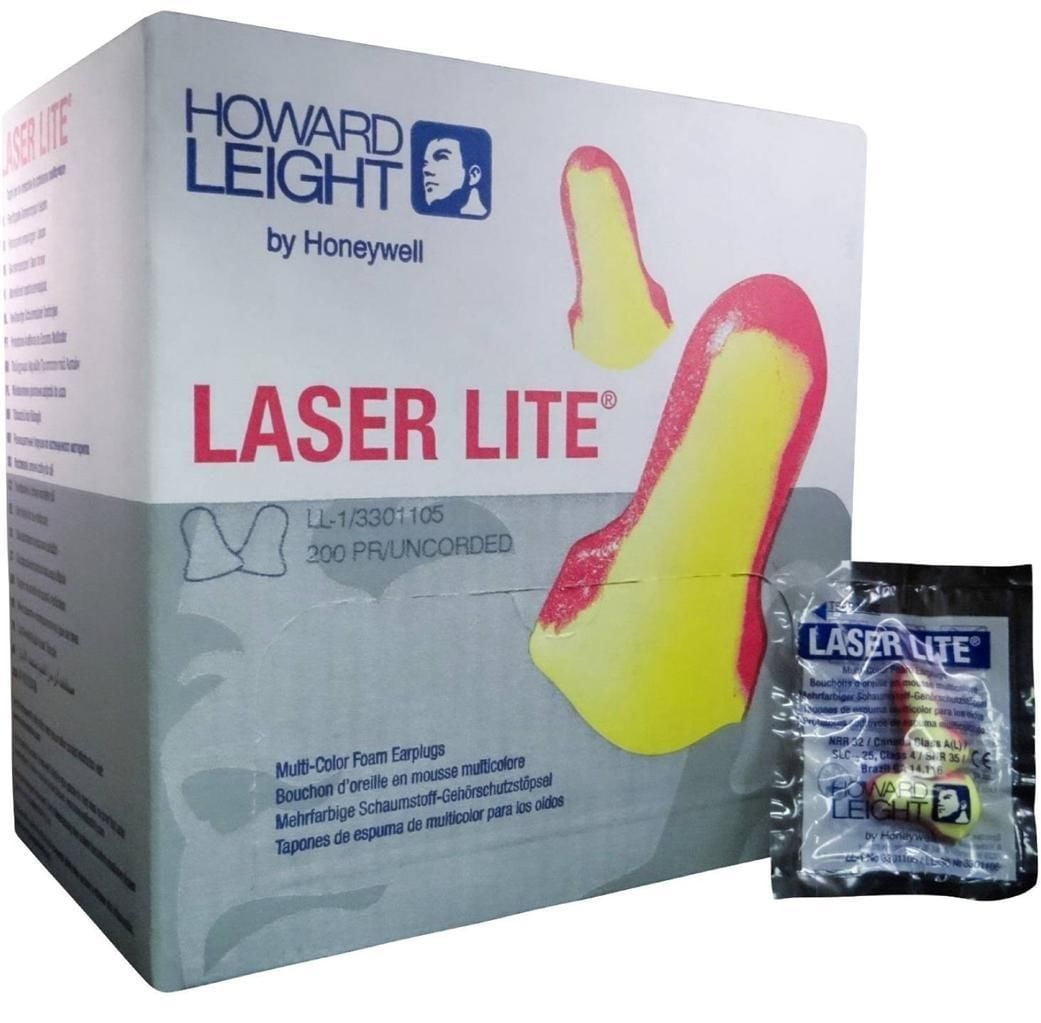 Howard Leight Brand Laser Lite Disposable Ear Plug w/o Cord (NRR 32 dB