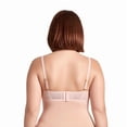 thumbnail image 5 of Curve Muse Women's Plus Size Add 1+ Cup Push Up Perfect Shape Underwire Lace Bra-2PK-Nude,Orange-36C, 5 of 6