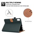 thumbnail image 4 of iPad mini 6 Case, Dteck Flip Case for iPad mini 8.3 inch 2021, Matte PU Leather Wallet Case with Auto Wake Sleep For iPad mini (6th Generation),Green, 4 of 5