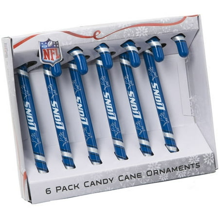 Candy Cane Ornament Set, Detroit Lions - Walmart.com