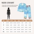 thumbnail image 4 of Daiia Sea and Fish for Women's Long-Sleeved Pajama Set – Soft & Comfortable Sleepwear Button-Up Pajamas Cozy Lounge Wear-Medium, 4 of 7