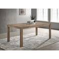 thumbnail image 2 of Coaster Scottsdale 71-inch Farmhouse Round Wood Dining Table Washed Brown, 2 of 8