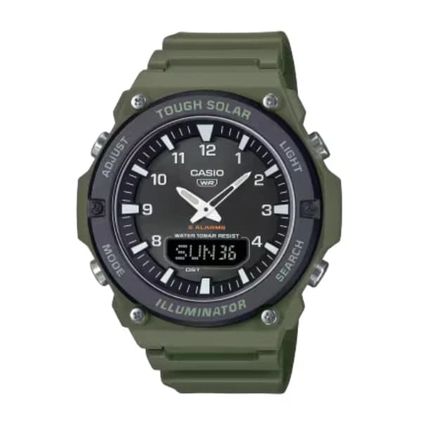 Casio AQ230GA-9D Men's Analog Digital Dual Time Gold Tone Metal Band Watch - Walmart.com Casio AQ230GA-9D Men's Analog Digital Dual Time Gold Tone Metal Band Watch - Walmart.com