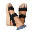 thumbnail image 6 of XIMIN Wedge Sandals for Women Lightweight Dressy Platform Elastic Ankle Strap Slip On Open Toe Thick Sole Mid Heels Casual Boho Summer Beach Outdoor Party Sandal, 6 of 9