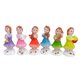 thumbnail image 1 of Farfi 6 mini muñecas lindas Festival de resina decorativa brillante mini modelo de casa de muñecas de colores, 1 of 5