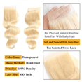 thumbnail image 3 of Cierre frontal de encaje QTHAIR Russian Blonde #613 Body Wave 35-50 g, 3 of 8