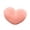 Pink, variant on Wadada Soft Heart Throw Pillow Plush Heart Shaped Decorative Pillow Faux Rabbit Fluffy Heart Shaped Cushion for Girl on Valentine's Day Fit for Living Bed Dining Sofa Car (Purple)