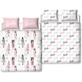 thumbnail image 1 of Barbie Ensemble de Housse de Couette Officielle Double Enfant Design Figures Réversible 2, 1 of 9