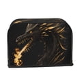 thumbnail image 2 of Sikiie Black And Gold Fire Dragon Toaster Covers 2 Slice Dustproof Toaster Cover Bread Machine Cover, Dustproof Cover - 11.4" x 7.5" x 7.9", 2 of 7