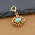 thumbnail image 4 of QQTDFG Gold-plated Sterling Silver Longevity Lock Pearl Cage Box Charm Pendant A2994-default, 4 of 8