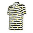 thumbnail image 3 of Daiia Lemon_1 Pattern Men’s Polo Shirts,Solid Deck Shirt,Classic Fit, Breathable Cotton Polo for Casual and Sport Wear-3X-Large, 3 of 9