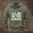 thumbnail image 1 of Styesk Sweatshirts for Men Men's Printed Solid Color Long Sleeve Pocket Hoodies Sweatshirt, 1 of 3