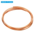 thumbnail image 2 of Uxcell Soft Copper Wire, 2Pcs 12Gauge/2mm Diameter 1.2m/3.9ft Spool Craft Wire, 2 of 5