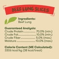 thumbnail image 5 of Pet 'n Shape Beef Lung Dog Treats – Made and Sourced in The USA - Natural Healthy Treats, 9 Ounce, 5 of 7