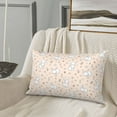 thumbnail image 5 of Gukieu Cute Rabbit Print Plush Pillow Cover, Hidden Zipper Pillow Protector without Pillow Core, Suitable for Bedroom, Office, Car Decoration-20"x30", 5 of 6