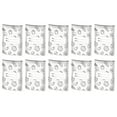 thumbnail image 2 of Storage Bags Extra Thick Reusable Freezer Bags Aluminum Foil Bags For Food Heavy Duty Bpa Free Food Storage Containers (10pcs-Large) For Meat Veggies & Leftovers Lock Fresh Aluminum Foil Bags, 2 of 8