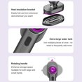 thumbnail image 4 of Mini Steam Iron For Clothes, Crisp Clothes In Minutes, No Board Needed, Travel Steamer Portable Mini, Garment Steamer Handheld, Fast‑Heat, With 90° Rotatable Handle, Quick Wrinkle Removal (Gray), 4 of 7