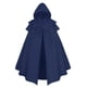 thumbnail image 1 of Chaqueta y abrigo informal sin mangas con capucha para mujer, informal, holgada, de color liso, sin mangas, con capucha, capa, blusa para mujer, 1 of 3