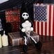 thumbnail image 4 of Big sale Halloween Dwarf Doll Holding A Skulls, Holiday Decoration Props, Horror Long-legged Doll, 4 of 5