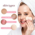 thumbnail image 4 of 120 Contenido de Esponjas Faciales Comprimidas en Forma de Corazón, Esponjas para la Cara, Blancas, 4 of 6