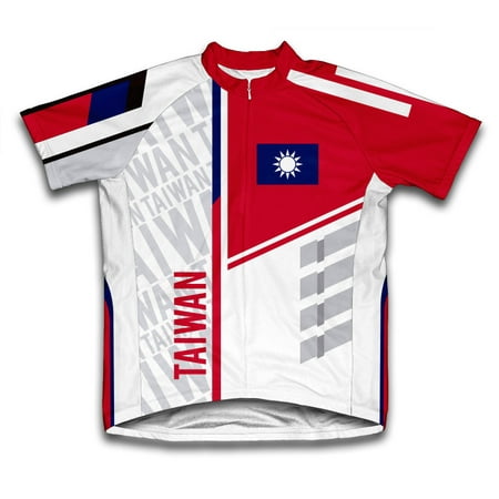 Taiwan ScudoPro Short Sleeve Cycling Jersey  for Men - Size