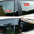 thumbnail image 4 of 6PCS Glossy Piano Black Pillar Posts Window Covers Trim For 2011-2014 Kia Optima, 4 of 6