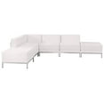 thumbnail image 2 of 6 pcs. Living Room Set, 28-3/4", 84-1/2" x 27-1/2", Upholstery Color: White, 2 of 3