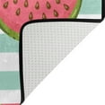 thumbnail image 4 of Coolnut Lightweight Carpet Mats, 31 x 20 inches Area Soft Rugs Floor Mat Doormat Decoration for Rooms Entrance Watermelon with Stripes, 4 of 6