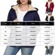 thumbnail image 3 of Sudaderas con capucha y cremallera para mujer, ropa informal de manga larga con capucha, chaquetas con cordón y bolsillos, abrigos, sudaderas para mujer, 3 of 6