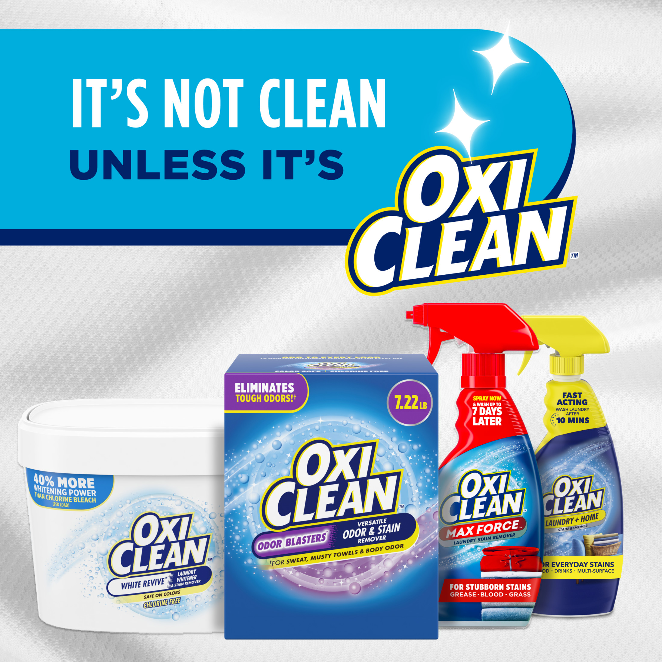 OxiClean Odor Blasters Versatile Stain Remover, 7.22 lb photo 8