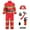 Style168A·Red Boys Outfits, variant on DHFJKG Carnival Toddler Boys Firefighter Officer Dress Up Outfit For Boys Kids Fireman Outfit For Party Show Performance Child Kids Boys Stylish Outfits 3-4 Years