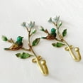 thumbnail image 3 of Vintage Bird Shaped Decorative Wall Hooks Rack Hangers for Hanging Clothes Coats Towels Keys Hats, 2 Pack Antique Metal Mounted Wall Hook, 3 of 7