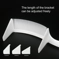 thumbnail image 4 of Washranp Curved Barber-Comb with Brackets,Adjustable Professional Positioning Hair Cutting Comb Heat Resistant Hair Styling Tool for Men, 4 of 4