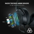 thumbnail image 4 of Razer Kraken V3 X Wired USB Type A Gaming Headset for PC, PS5, PS4 , Chroma RGB, Black, 0.62 lb, 4 of 9