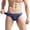 Navy, variant on Sngxgn Men's Briefs, Soft and Breathable Underwear with ComfortFlex Waistband(Navy,One Size)