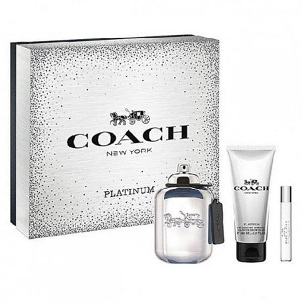 Coach Coach Platinum Cologne Gift Set for Men, 3 Pieces