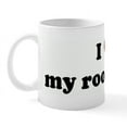 thumbnail image 2 of CafePress - I Love My Roommate Mug - 11 oz Ceramic Mug - Novelty Coffee Tea Cup, 2 of 6