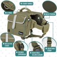 thumbnail image 2 of Mochila PetaMi para perros medianos y grandes, alforja, 2 of 7