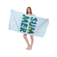thumbnail image 1 of Toalla de playa estampada de moda Toalla de baño estampada para adultos Toalla de asiento de playa Toalla de baño, 1 of 6