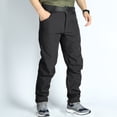thumbnail image 7 of Mens Pants, Awwp Cargo Work Pants Lightweight Outdoor Hiking Pants for Men Black L, 7 of 7