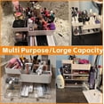 thumbnail image 4 of Organizador de maquillaje Cq acrílico blanco con 6 cajones de gran capacidad, 4 of 9